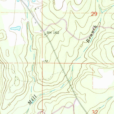 United States Geological Survey Herbine, AR (1970, 24000-Scale) digital map