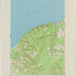 United States Geological Survey Herbster, WI (1984, 24000-Scale) digital map