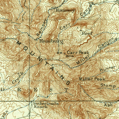 United States Geological Survey Hereford, AZ (1914, 125000-Scale) digital map