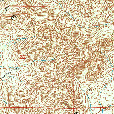 United States Geological Survey Hereford, AZ (1952, 24000-Scale) digital map