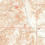 United States Geological Survey Hereford NE, SD (1953, 24000-Scale) digital map