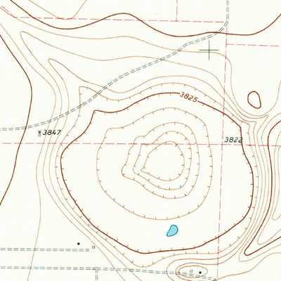 United States Geological Survey Hereford NE, TX (1971, 24000-Scale) digital map
