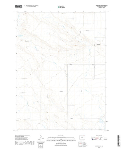 United States Geological Survey Hereford NW, CO (2022, 24000-Scale) digital map