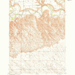 United States Geological Survey Hereford SE, SD (1953, 24000-Scale) digital map