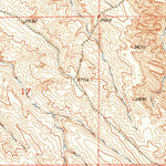 United States Geological Survey Hereford SE, SD (1953, 24000-Scale) digital map