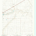 United States Geological Survey Hereford SE, TX (1971, 24000-Scale) digital map
