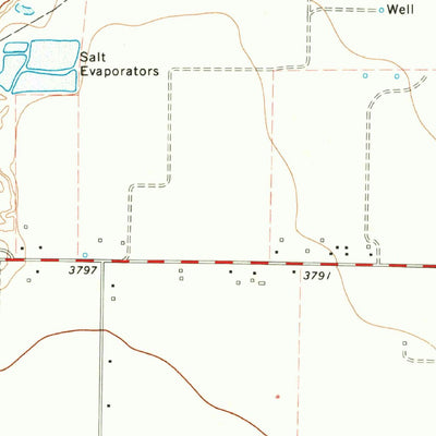 United States Geological Survey Hereford SE, TX (1971, 24000-Scale) digital map