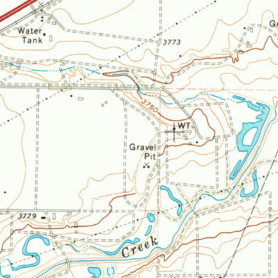 United States Geological Survey Hereford SE, TX (1971, 24000-Scale) digital map