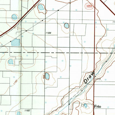 Hereford, TX (1985, 100000-Scale) Map by United States Geological ...