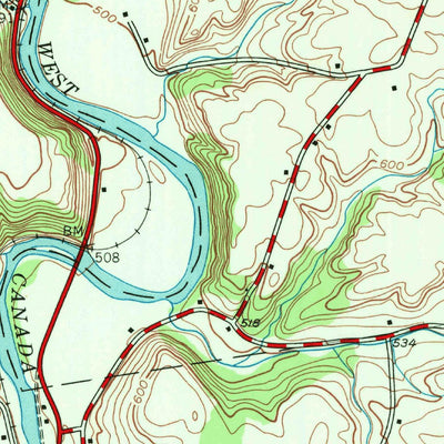 United States Geological Survey Herkimer, NY (1943, 24000-Scale) digital map