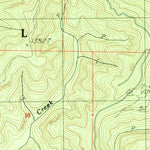 United States Geological Survey Herman Creek, OR (1984, 24000-Scale) digital map