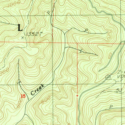 United States Geological Survey Herman Creek, OR (1984, 24000-Scale) digital map