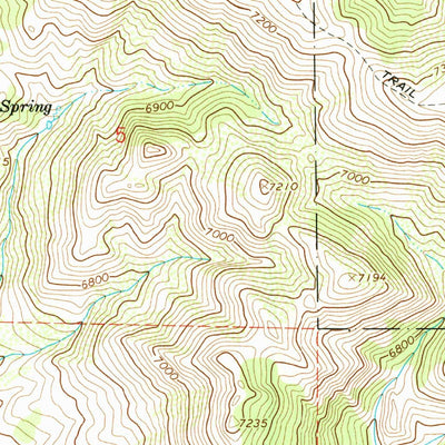 United States Geological Survey Herman, ID (1966, 24000-Scale) digital map