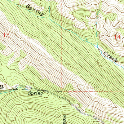 United States Geological Survey Herman, ID (1966, 24000-Scale) digital map