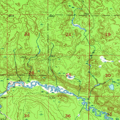 United States Geological Survey Herman, MI (1955, 62500-Scale) digital map
