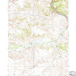 United States Geological Survey Herman Ranch, WY (1950, 24000-Scale) digital map