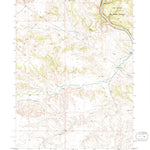 United States Geological Survey Herman Ranch, WY (1990, 24000-Scale) digital map