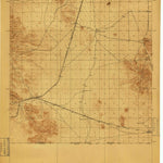 United States Geological Survey Hermanas, NM (1917, 62500-Scale) digital map