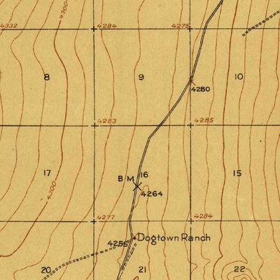 United States Geological Survey Hermanas, NM (1917, 62500-Scale) digital map