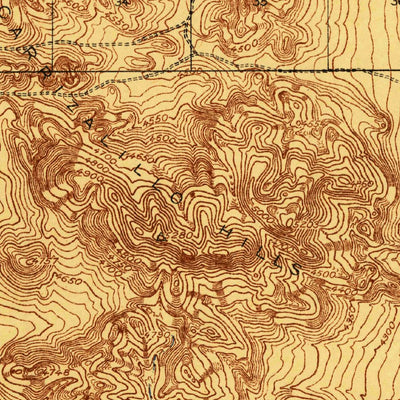 United States Geological Survey Hermanas, NM (1918, 62500-Scale) digital map