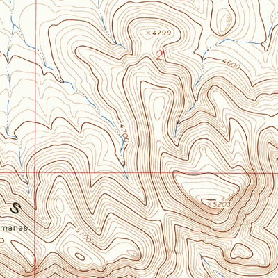 United States Geological Survey Hermanas, NM (1964, 24000-Scale) digital map