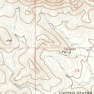 United States Geological Survey Hermanas, NM (1964, 24000-Scale) digital map