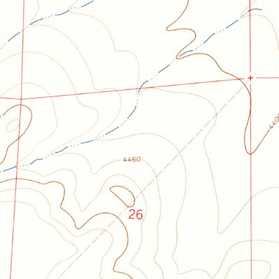 United States Geological Survey Hermanas NW, NM (1965, 24000-Scale) digital map