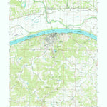 United States Geological Survey Hermann, MO (1974, 24000-Scale) digital map