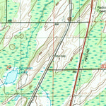 United States Geological Survey Hermansville, MI (1989, 24000-Scale) digital map