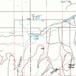 United States Geological Survey Hermiston, OR-WA (1984, 100000-Scale) digital map