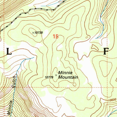United States Geological Survey Hermit Lakes, CO (2001, 24000-Scale) digital map