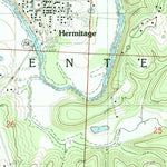 United States Geological Survey Hermitage, MO (1982, 24000-Scale) digital map