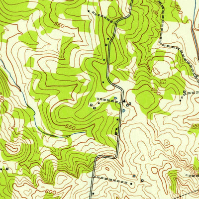 United States Geological Survey Hermitage, TN (1952, 24000-Scale) digital map