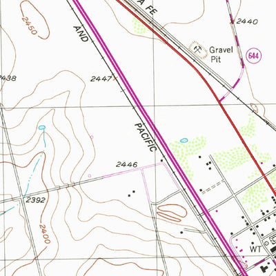 United States Geological Survey Hermleigh, TX (1952, 24000-Scale) digital map