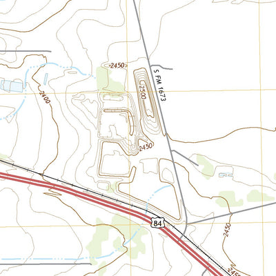 United States Geological Survey Hermleigh, TX (2022, 24000-Scale) digital map