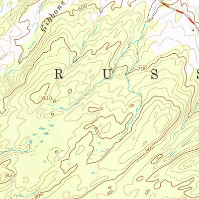 United States Geological Survey Hermon, NY (1966, 24000-Scale) digital map