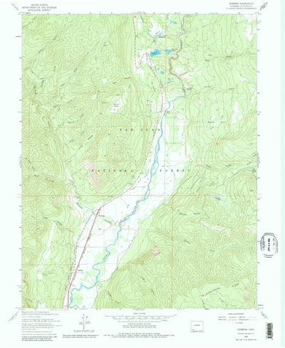 United States Geological Survey Hermosa, CO (1963, 24000-Scale) digital map