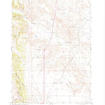 United States Geological Survey Hermosa NW, SD (1953, 24000-Scale) digital map