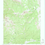 United States Geological Survey Hermosa Peak, CO (1960, 24000-Scale) digital map