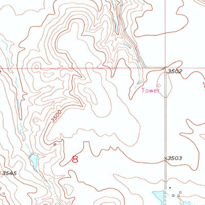 United States Geological Survey Hermosa, SD (1953, 24000-Scale) digital map
