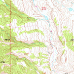 United States Geological Survey Hermosa, SD (1953, 24000-Scale) digital map