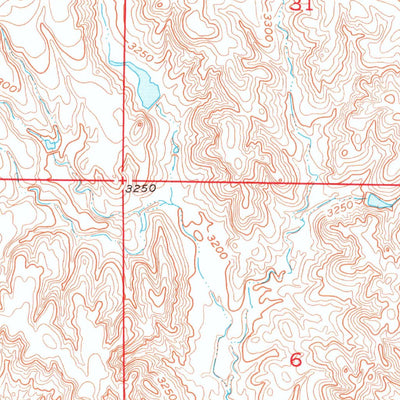 United States Geological Survey Hermosa SE, SD (1953, 24000-Scale) digital map