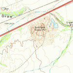 United States Geological Survey Hermosa SW, TX (1970, 24000-Scale) digital map