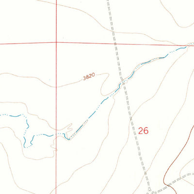 United States Geological Survey Hernandez Lake, NM (1967, 24000-Scale) digital map