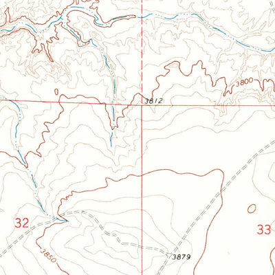 United States Geological Survey Hernandez Lake, NM (1967, 24000-Scale) digital map