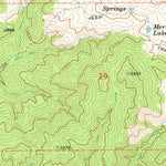 United States Geological Survey Hernandez Reservoir, CA (1969, 24000-Scale) digital map