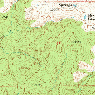 United States Geological Survey Hernandez Reservoir, CA (1969, 24000-Scale) digital map