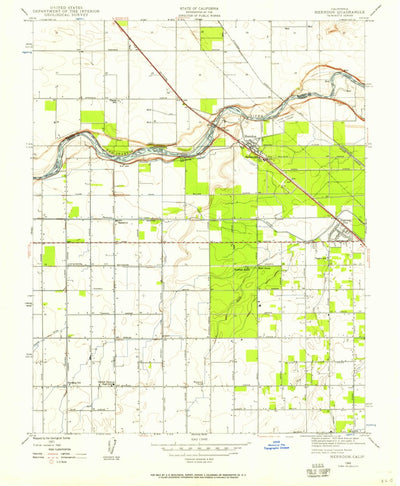 United States Geological Survey Herndon, CA (1946, 24000-Scale) digital map