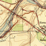United States Geological Survey Herndon, CA (1947, 24000-Scale) digital map