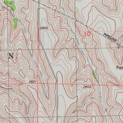 United States Geological Survey Herndon, KS (1978, 24000-Scale) digital map